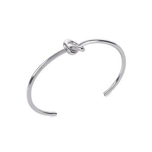 Cape Cod Sterling Silver Knot Bracelet Cuff